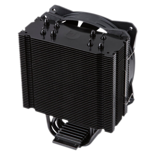 Ventilador disipador cpu hiditec c12 pwm 120mm argb black - Imagen 2