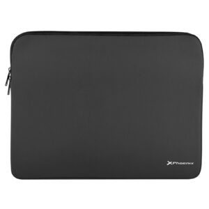 8436583235751 | P/N: PHBASICS14B | Cod. Artículo: DSP0000009917 Funda de neopreno phoenix para tablet o portátil 14pulgadas interior terciopelo negra