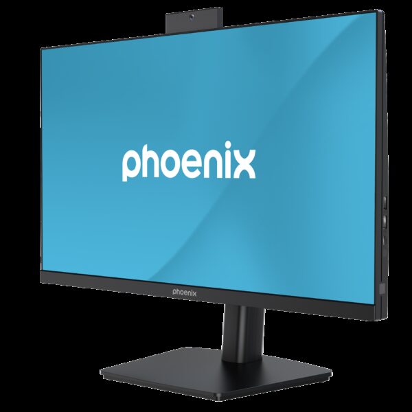 Monitor phoenix visión 24 pro 23.8pulgadas full hd panel ips webcam integrada abatible hdmi + dp altavoces integrados - Imagen 5