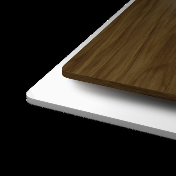 Nature tablero madera mdf blanco 150 x 75 cm - Imagen 5