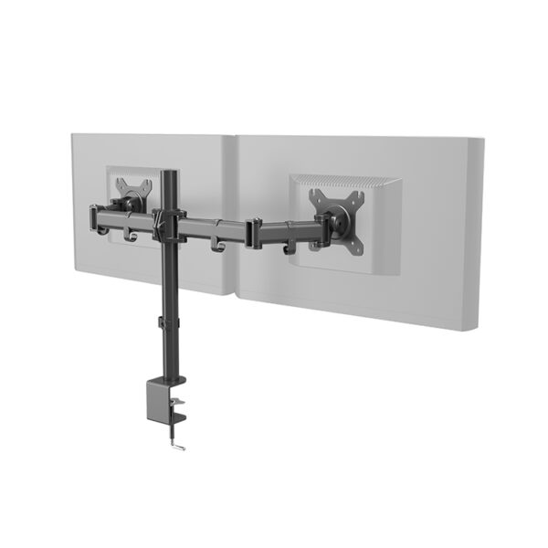 Soporte de mesa nox lite dual para monitores 13pulgadas -  27pulgadas carga maxima 8kg vesa 100 x 100 - Imagen 3