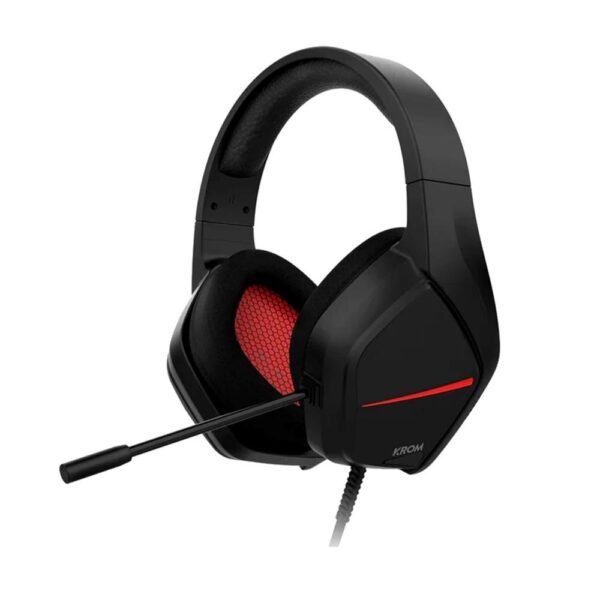 8436587975004 | P/N: NXKROMKOPAMOVE | Cod. Artículo: DSP0000026222 Auriculares gaming krom kopa move jack 3.5mm negro - rojo