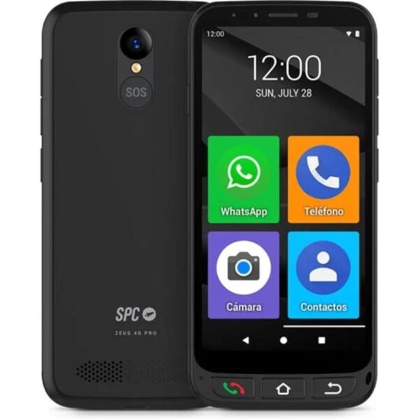 8436609912741 | P/N: 2352464N | Cod. Artículo: DSP0000024456 Movil spc zeus 4g pro 4 - 64gb negro