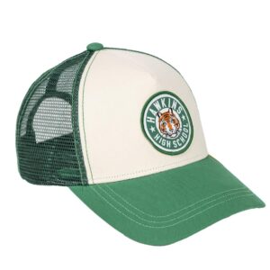 8445484351774 | P/N: 2200010134 | Cod. Artículo: DSP0000020049 Gorra visera curva adulto stranger things verde