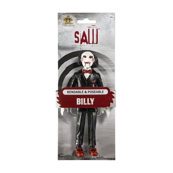 Figura the noble collection cine horror saw billy puppet flexible bendyfig - Imagen 2