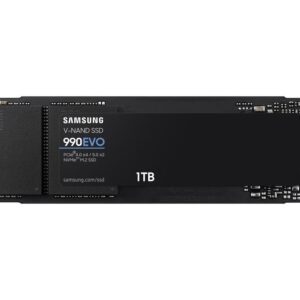 8806095300276 | P/N: MZ-V9E1T0BW | Cod. Artículo: DSP0000023938 Disco duro interno solido ssd samsung 990 evo ssd 1tb pcie 4.0x4 5.0x2 nvme 2.0