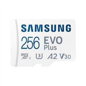 8806095420127 | P/N: MB-MC256SA/EU | Cod. Artículo: DSP0000026165 Tarjeta micro sd samsung microsdhc evo plus new 256gb clase 10