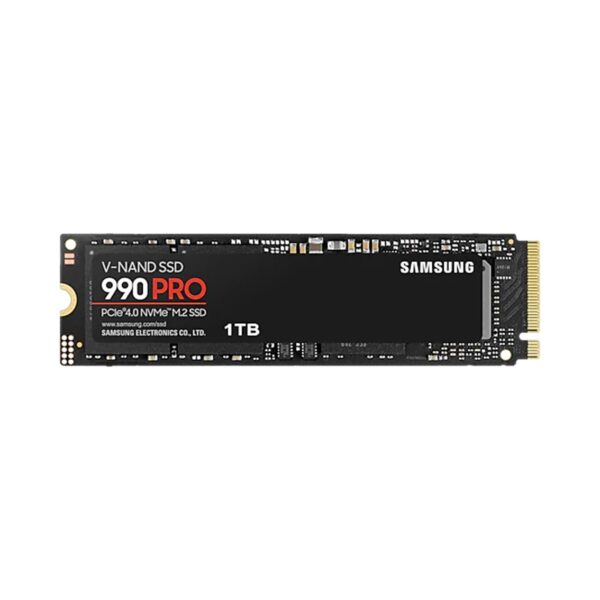 887276638331 | P/N: MZ-V9P1T0BW | Cod. Artículo: MGS0000014332 Disco duro interno solido ssd samsung mz - v9p1t0bw - 990 pro - 1tb - m.2 2280 - pcie 4.0