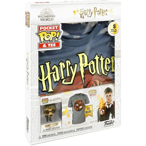 Pop & tee harry potter funko + camiseta trio talla xl de niño - Imagen 2