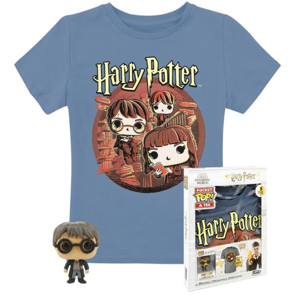 889698589406 | P/N:  | Cod. Artículo: MGS0000008814 Pop & tee harry potter funko + camiseta trio talla xl de niño