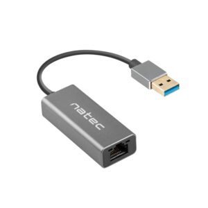 ADAPTADOR NATEC CRICKET USB 3.0 A ETHERNET RJ45 1GB 5901969434897 NNC-1924