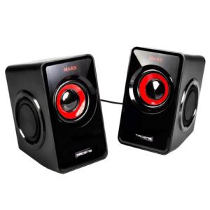 ALTAVOCES MARS GAMING MS1 NEGRO/ROJO 4713105963144 P/N: MS1 | Ref. Artículo: MS1