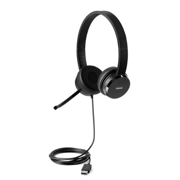 AURICULARES LENOVO DIADEMA AURICULARES Y MICROFONO STEREO USB 0194632382938 4XD0X88524