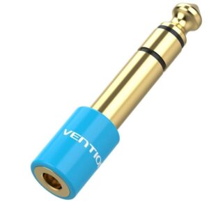 Adaptador Jack Vention VAB-S01-L/ Jack 6.5 Macho - Jack 3.5 Hembra/ Azul 6922794729933 VAB-S01-L VEN-ADP VAB-S01-L