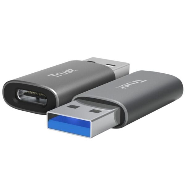 Adaptador USB 3.2 GEN2 Trust Calyx / USB Tipo-C Hembra - USB Macho 8713439255737 25573 TRU-ADP CALYX 2U