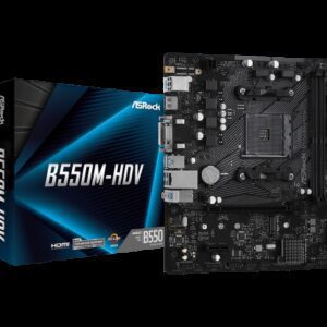 Asrock B550M-HDV AMD B550 Zócalo AM4 micro ATX 4710483931635 | P/N: 90-MXBDJ0-A0UAYZ | Ref. Artículo: 1335146