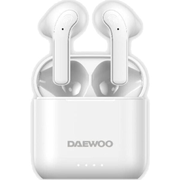 Auriculares Bluetooth Daewoo DW2021 con estuche de carga/ Autonomía 5h/ Blancos 8436533799074 DW2021 DAE-AUR DW2021