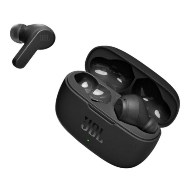 Auriculares Bluetooth JBL Wave 200TWS con estuche de carga/ Autonomía 5h/ Negros - Imagen 4