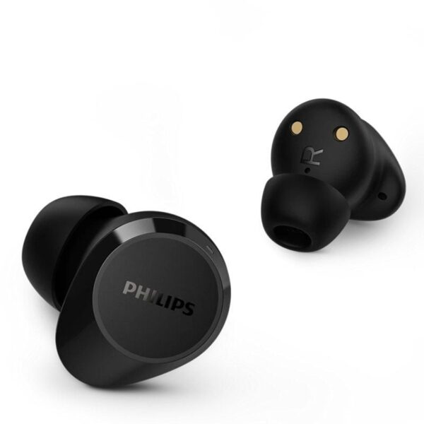 Auriculares Bluetooth Philips TAT1209 con estuche de carga/ Autonomía 6h/ Negros - Imagen 2