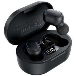 Auriculares Bluetooth Vention Tiny T15 NBDB0 con estuche de carga/ Autonomía 7h/ Negros 6922794784505 NBDB0 VEN-AUR TINY T15 NBDB0