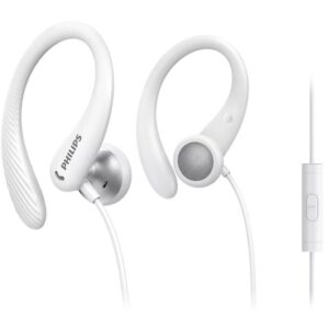 Auriculares Deportivos Philips TAA1105WT/ con Micrófono/ Jack 3.5/ Blancos 4895229110458 TAA1105WT/00 PHIL-AUR TAA1105WT