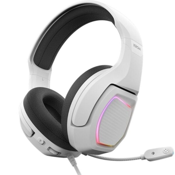 Auriculares Gaming con Micrófono Krom Kopa 7.1/ USB 2.0/ Blancos - Imagen 2