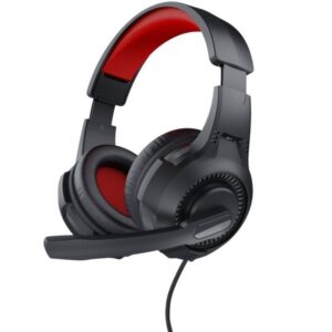 Auriculares Gaming con Micrófono Trust Gaming 24785/ Jack 3.5/ Rojos y Negros 8713439247855 24785 TRU-AUR 24785