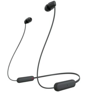 Auriculares Inalámbrico Intrauditivos Sony WI-C100/ con Micrófono/ Bluetooth/ Negros 4548736133846 WIC100B.CE7 SONY-AUR WI-C100 BK