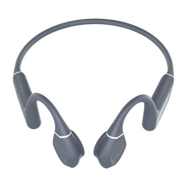 Auriculares Inalámbricos Deportivos de Conducción Ósea Leotec Osea Kuri/ con Micrófono/ Bluetooth/ Grises - Imagen 2