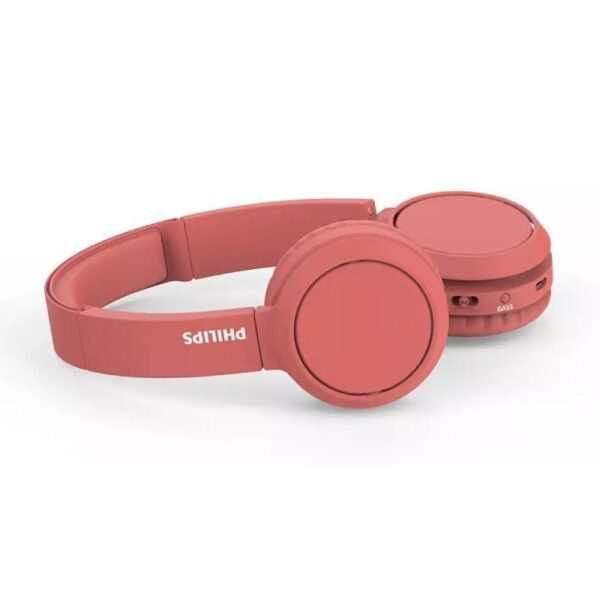 Auriculares Inalámbricos Philips TAH4205/ con Micrófono/ Bluetooth/ Rojos - Imagen 4