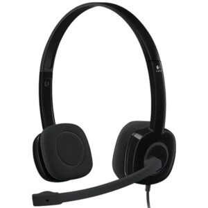 Auriculares Logitech H151/ con Micrófono/ Jack 3.5/ Negros 5099206057333 981-000589 LOG-AUR 981-000589