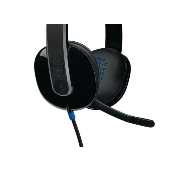 Auriculares Logitech H540/ con Micrófono/ USB/ Negros - Imagen 3