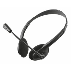 Auriculares Trust Primo Chat/ con Micrófono/ Jack 3.5/ Negros 8713439216653 21665 TRU-AUR 21665