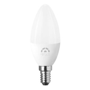 Bombilla Led Iglux XV-0514-C V2/ Casquillo E14/ 5W/ 400 Lúmenes/ 3000K 8436043753115 XV-0514-C V2 IGL-BOM XV-0514-C V2