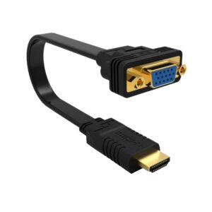 CABLE CONVERTIDOR EWENT HDMI MACHO - VGA HEMBRA 0