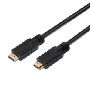 CABLE HDMI AISENS ALTA VELOCIDAD CON REPETIDOR A/M-A/M NEGRO 15M 8436574701029 A119-0103