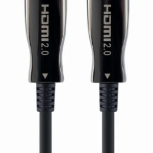 CABLE HDMI GEMBIRD  DE ALTA VELOCIDAD CON OPTICA ACTIVA AOC CON ETHERNET 30 M 8716309124485 CCBP-HDMI-AOC-30M-02