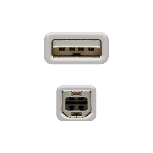 CABLE-USB-NANO-CABLE-USB2.0-AM-USB2.0-BM-3.0M-BEIGE-IMPRESORA-8433281000421-PN-10.01.0104-Ref.-Articulo-10.01.0104-2