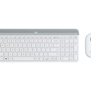 COMBO TECLADO RATON LOGITECH MK470 RF INALAMBRICO GRIS 5099206086555 920-009199