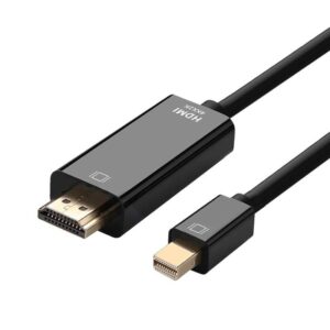 Cable Conversor Aisens A125-0361/ Mini DisplayPort Macho - HDMI Macho/ Hasta 5W/ 2300Mbps/ 2m/ Negro 8436574703689 A125-0361 AIS-CAB A125-0361