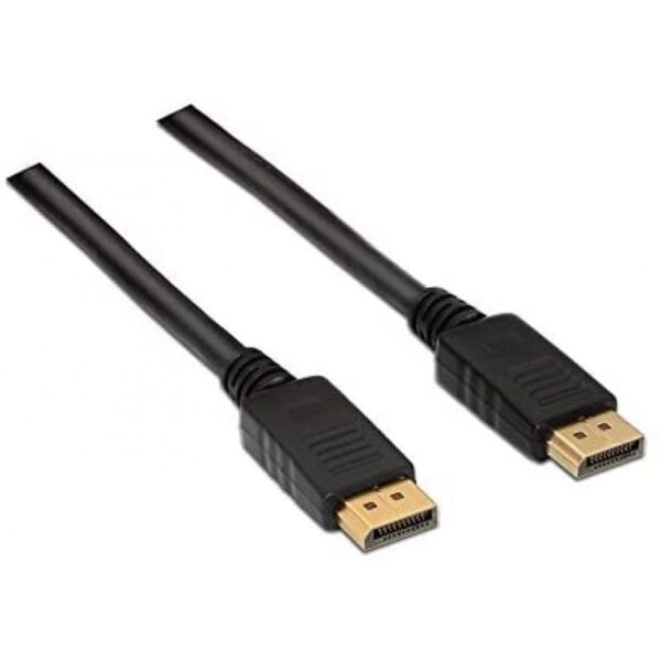 Cable DisplayPort 1.2 4K Nanocable 10.15.2302/ DisplayPort Macho - DisplayPort Macho/ 2m/ Negro - Imagen 4