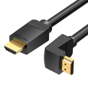 Cable HDMI 2.0 4K Acodado Vention AAQBI/ HDMI Macho - HDMI Macho/ 3m/ Negro 6922794745377 AAQBI VEN-CAB HDMI AAQBI