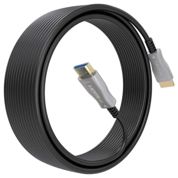 Cable HDMI 2.0 AOC 4K Aisens A148-0858/ HDMI Macho - HDMI Macho/ 10m/ Negro - Imagen 2