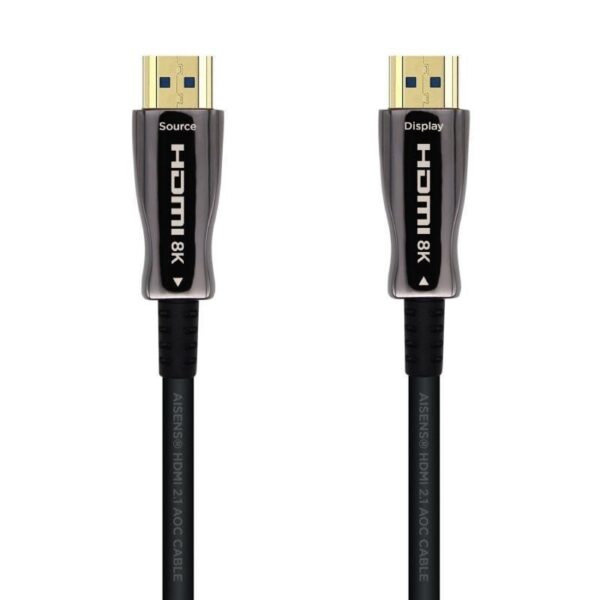 Cable HDMI 2.1 AOC 8K Aisens A153-0516/ HDMI Macho - HDMI Macho/ 15m/ Negro 8436574705843 A153-0516 AIS-CAB HDMI A153-0516