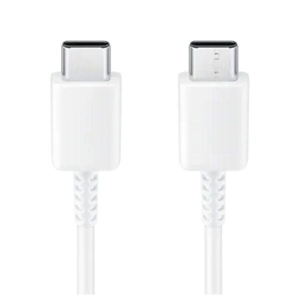 Cable USB 2.0 Tipo-C Samsung EP-DA705BWEGWW/ USB Tipo-C Macho - USB Tipo-C Macho/ 1m/ Blanco - Imagen 2