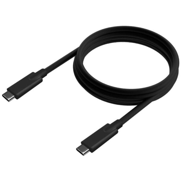 Cable USB 3.2 Tipo-C Aisens A107-0707 5GBPS 3A 60W/ USB Tipo-C Macho - USB Tipo-C Macho/ Hasta 60W/ 625Mbps/ 5m/ Negro - Imagen 2