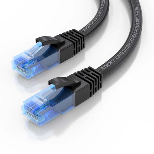 Cable de Red RJ45 AWG26 CCA UTP Aisens A135-0850 Cat.6/ 10m/ Negro - Imagen 3