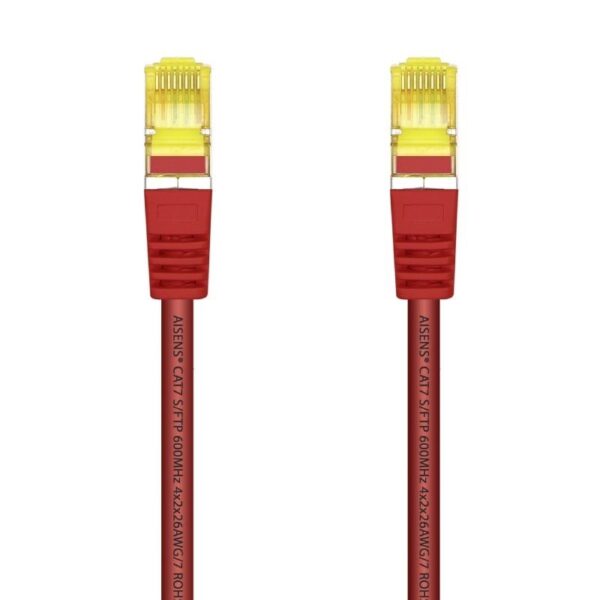 Cable de Red RJ45 SFTP Aisens A146-0471 Cat.7/ 2m/ Rojo - Imagen 2