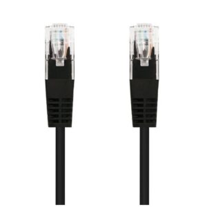 Cable de Red RJ45 UTP Nanocable 10.20.0402-BK Cat.6/ 2m/ Negro 8433281003750 10.20.0402-BK NAN-CAB 10 20 0402-BK