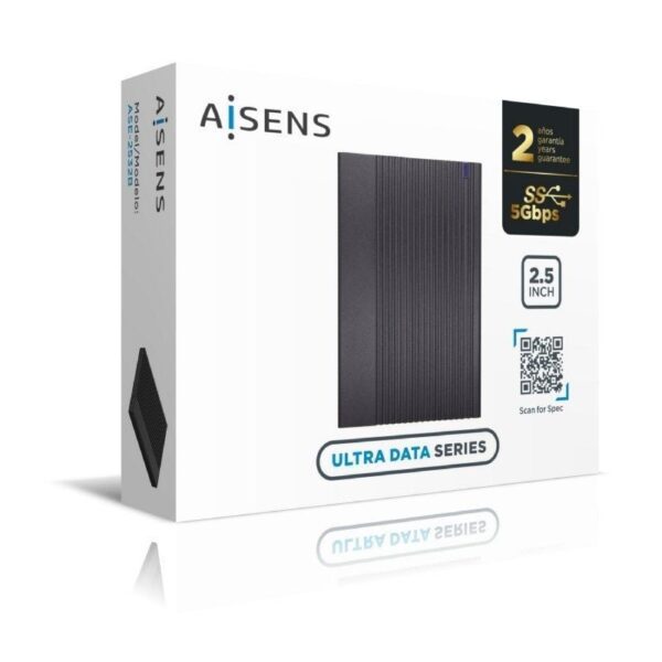 Caja Externa para Disco Duro de 2.5" Aisens ASE-2532B/ USB 3.1 Gen1 - Imagen 4